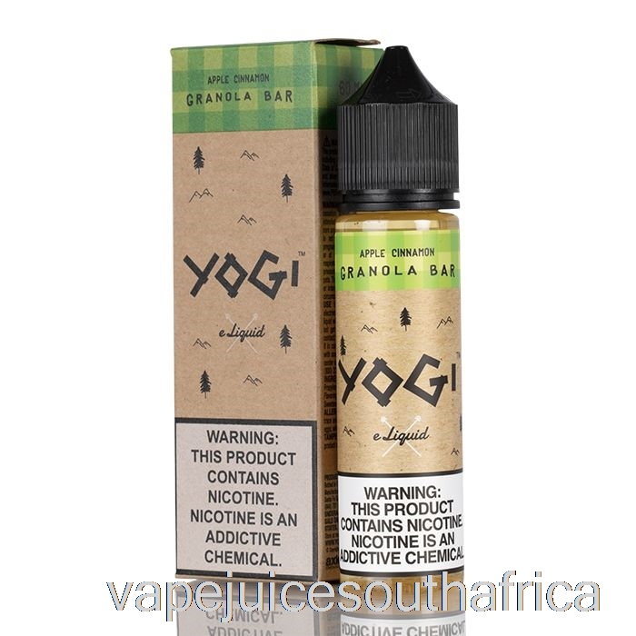 Vape Juice South Africa Apple Cinnamon Granola Bar - Yogi E-Liquid - 60Ml 0Mg